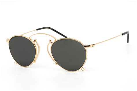 Gucci GG1034S 48 Grey & Gold Sunglasses 